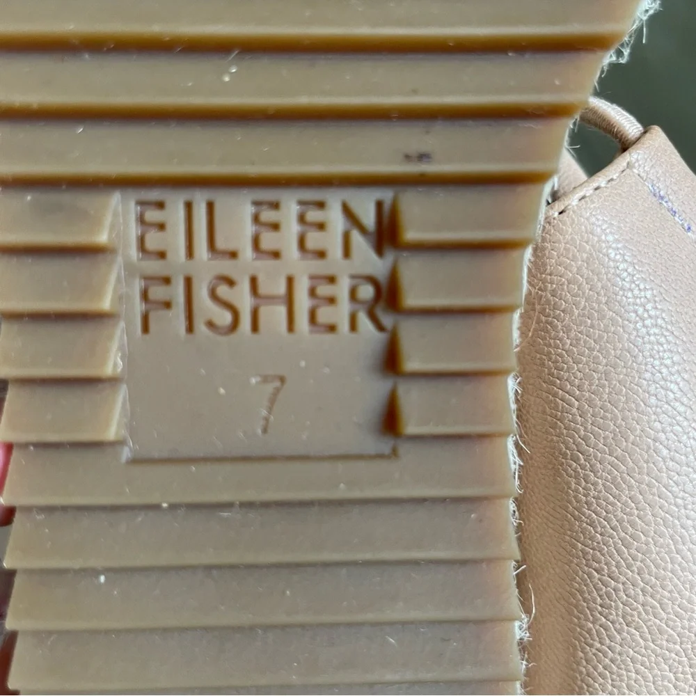 Eileen Fisher Agnes Espadrille Wedge Sandals – size 7 $198